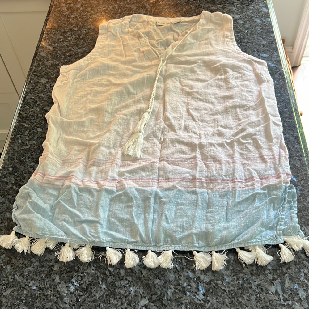 Rachel Zoe tassel coverup